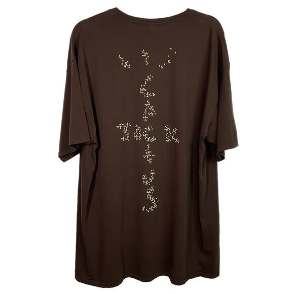 Cactus Jack by Travis Scott Brown McDonald’s Sesame T-Shirt III XL - Picture 6 of 6